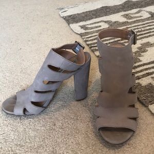 Steve Madden block heels, size 6.5